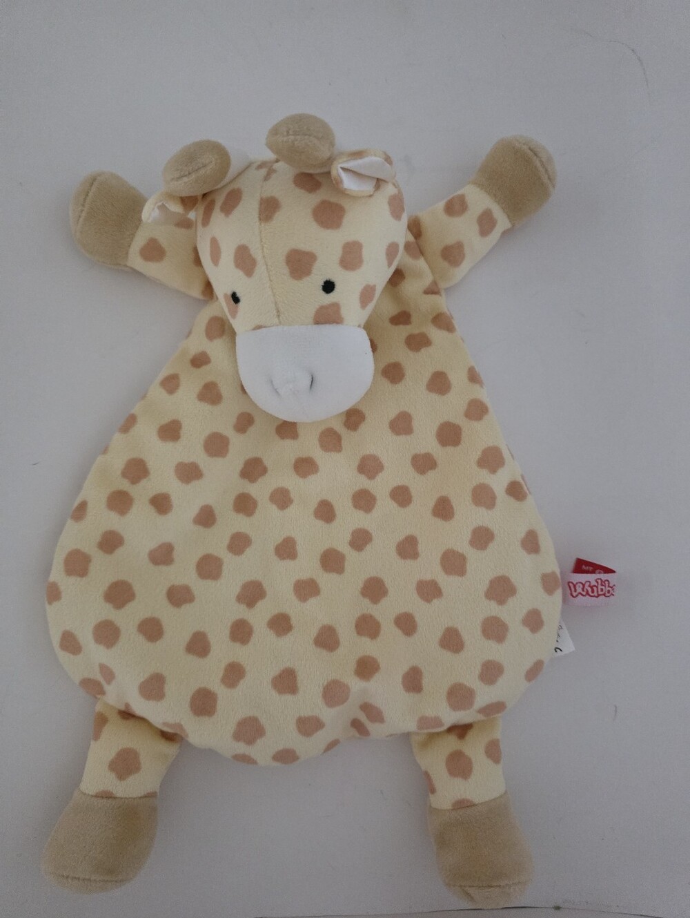 Beige Giraffe Comforter Plush - Soft Baby Lovey
